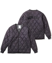【NEW ERA】インサレーテッド キルティング ジャケット アーカイブロゴ / 2カラー