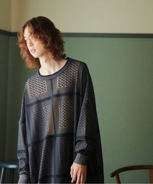 STOF/ストフ/SHEMAGH LACE PULLOVER
