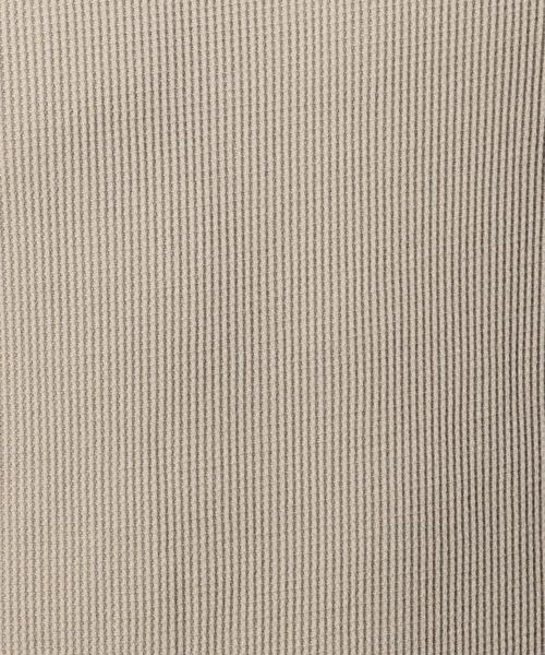 MONKEY TIME（モンキータイム）の「＜monkey time＞ 30サーマル ロングタンクトップ◆（タンクトップ・メンズ・ホワイト/ブラック/ベージュ・MEDIUM/LARGE/SMALL）」の14枚目の写真