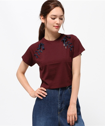 SLY | SHOULDER LACE UP T/SH(Tシャツ/カットソー)