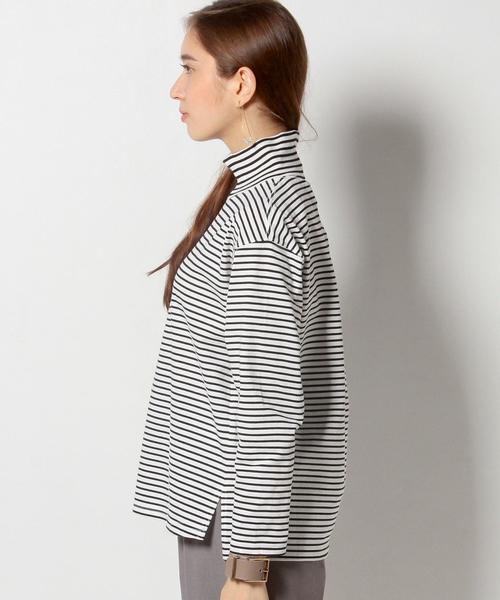 JANESMITH（ジェーンスミス）の「JANE SMITH ボーダー ハイネック