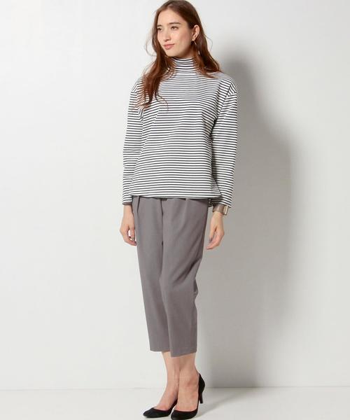 JANESMITH（ジェーンスミス）の「JANE SMITH ボーダー ハイネック