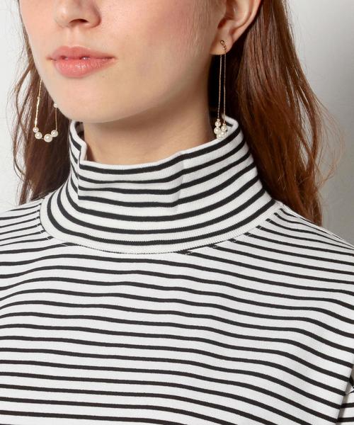 jane smith ボーダーポケT Cotton Border T-Shirt – moonrisesapporo