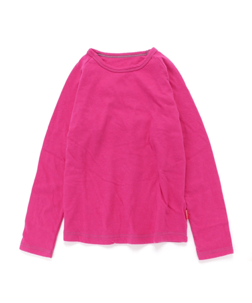 BOOFOOWOO（ブーフーウー）の「長袖Tee（Tシャツ/カットソー・キッズ・ネイビー/ピンク/ブラック・140/150）」の3枚目の写真