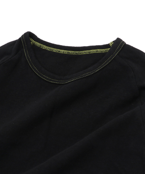 BOOFOOWOO（ブーフーウー）の「長袖Tee（Tシャツ/カットソー・キッズ・ネイビー/ピンク/ブラック・140/150）」の5枚目の写真