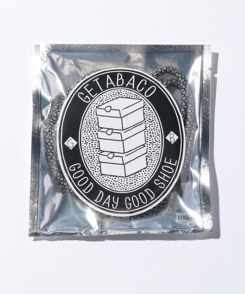 GETABACO（ゲタバコ）の「＜GETABACO＞ ROPELACES REF S/シューレース◆（シューケア用品・メンズ・ブラック・フリー）」の2枚目の写真