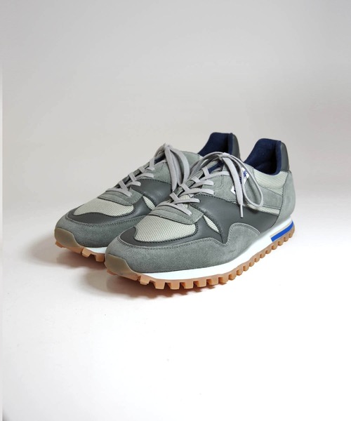 ZDA(ゼットディーエー)の「ZDA (ゼットディーエー) / ローカットスニーカー Marathon マラソン 2400FSL(スニーカー・メンズ・ベージュ系その他/グレー/ネイビー/キャメル/ホワイト×ホワイト/ブラック×ブラック/ベージュ/グレー系その他/ネイビー系・42/44/43/41/38/39/40/37/36)」の5枚目の写真