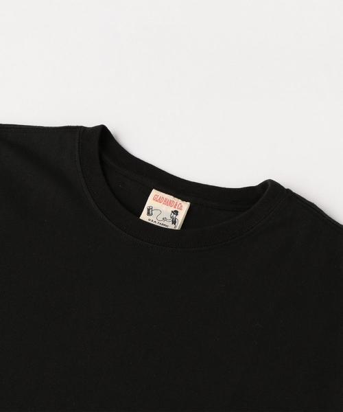 UNITED ARROWS & SONS（ユナイテッドアローズアンドサンズ）の「GLAD HAND(グラッド ハンド) STANDARD TEE（Tシャツ/カットソー・メンズ・ホワイト/ブラック・MEDIUM/SMALL/LARGE）」の4枚目の写真