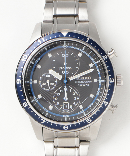 SEIKO(セイコー)の「SEIKO セイコー クロノグラフ メタルバンド クォーツ腕時計【WEB限定】(アナログ腕時計・メンズ・シルバー・FREE)」の1枚目の写真
