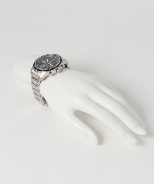 SEIKO(セイコー)の「SEIKO セイコー クロノグラフ メタルバンド クォーツ腕時計【WEB限定】(アナログ腕時計・メンズ・シルバー・FREE)」の4枚目の写真