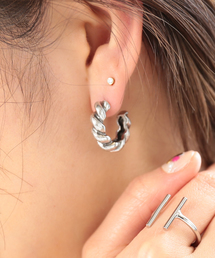 PHILIPPE AUDIBERT | 【PHILIPPE AUDIBERTフィリップ・オーディベール】ツイストピアス(ピアス（両耳用）)