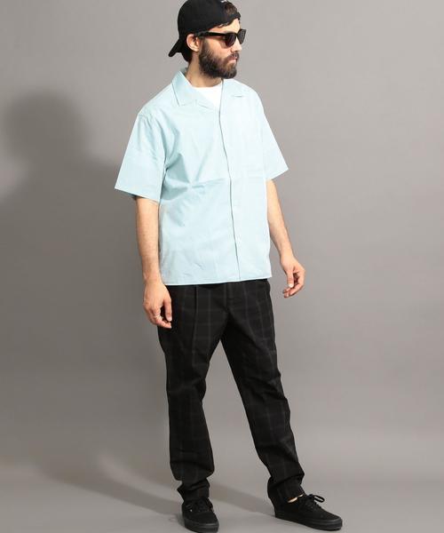 BEAUTY&YOUTH UNITED ARROWS（ビューティーアンドユースユナイテッドアローズ）の「BY カラーポプリン オープンカラー シャツ -MADE IN JAPAN- ◆（シャツ/ブラウス・メンズ・ライム/ライトブルー/ライトピンク・X-LARGE/LARGE/MEDIUM/SMALL）」の12枚目の写真