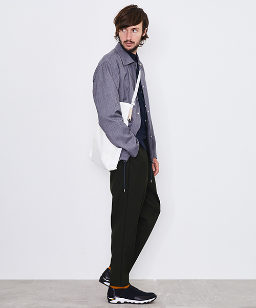 UNITED TOKYO（ユナイテッドトウキョウ）の「リングベルト付きショルダーバッグ（ショルダーバッグ・メンズ・ブラック/ネイビー/ホワイト/イエロー・FREE）」の18枚目の写真