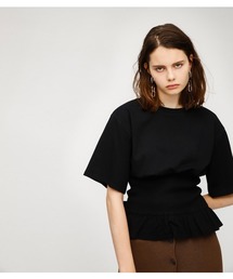 MOUSSY | WAIST RIB TEE(Tシャツ/カットソー)