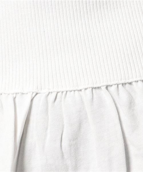 MOUSSY（マウジー）の「WAIST RIB TEE（Tシャツ/カットソー・レディース・ホワイト/ブラック/ネイビー/イエロー・FREE）」の11枚目の写真
