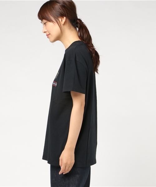 MOUSSY（マウジー）の「MOUSSY CLASSIC TSJ（Tシャツ/カットソー・レディース・ブラック/ネイビー/ワインレッド/ホワイト・FREE）」の6枚目の写真