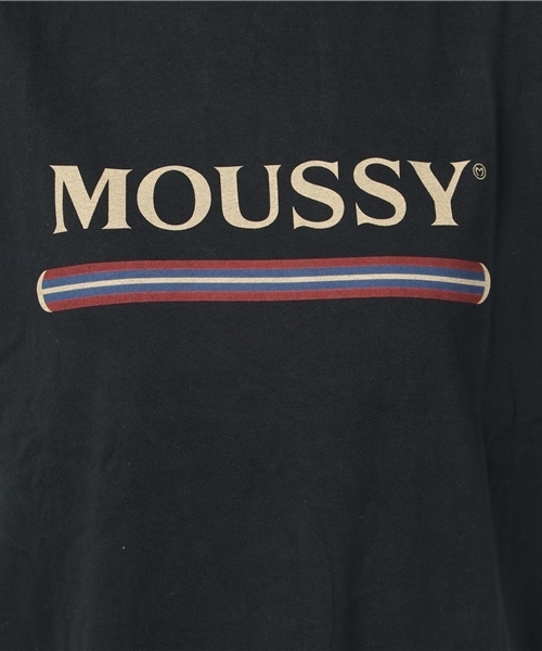 MOUSSY（マウジー）の「MOUSSY CLASSIC TSJ（Tシャツ/カットソー・レディース・ブラック/ネイビー/ワインレッド/ホワイト・FREE）」の10枚目の写真