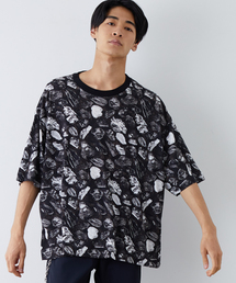 STUDIOUS | STUDIOUS ストーンプリントオーバーT(Tシャツ/カットソー)