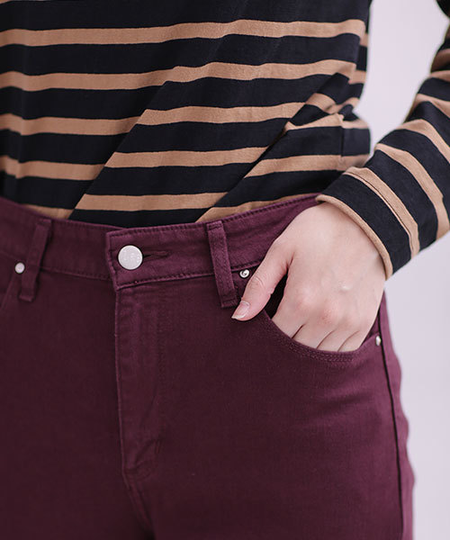 Lee（リー）の「Lee/JEGGINGS ANKLE TAPERED（その他パンツ・レディース・グリーン/ボルドー/ブラック・MEDIUM/SMALL/X-SMALL）」の19枚目の写真