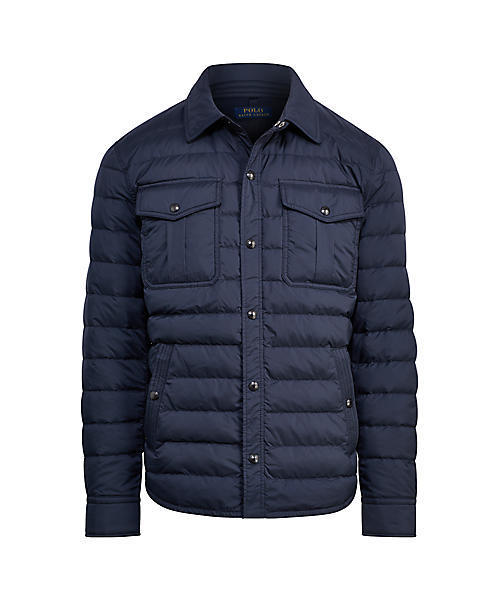 Polo Ralph Lauren ポロラルフローレン の キルテッド ダウン シャツ ジャケット カバーオール Wear Polo Ralph Lauren ポロラルフローレン の キルテッド ダウン シャツ ジャケット カバーオール Wear