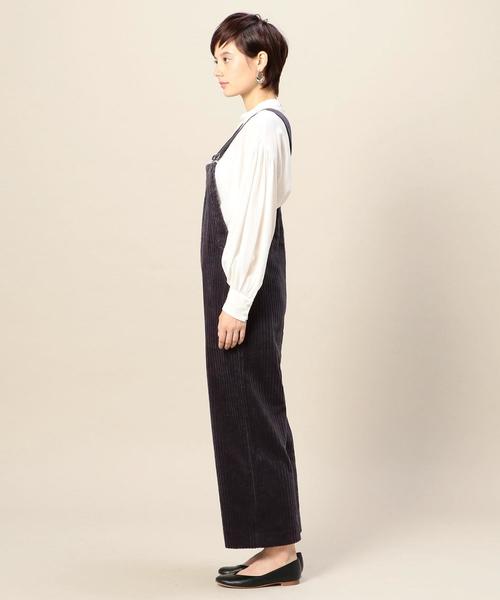 BEAUTY&YOUTH UNITED ARROWS（ビューティーアンドユースユナイテッドアローズ）の「BY コーデュロイオーバーオール ◆（サロペット/オーバーオール・レディース・マスタード/ネイビー・SMALL/MEDIUM）」の5枚目の写真