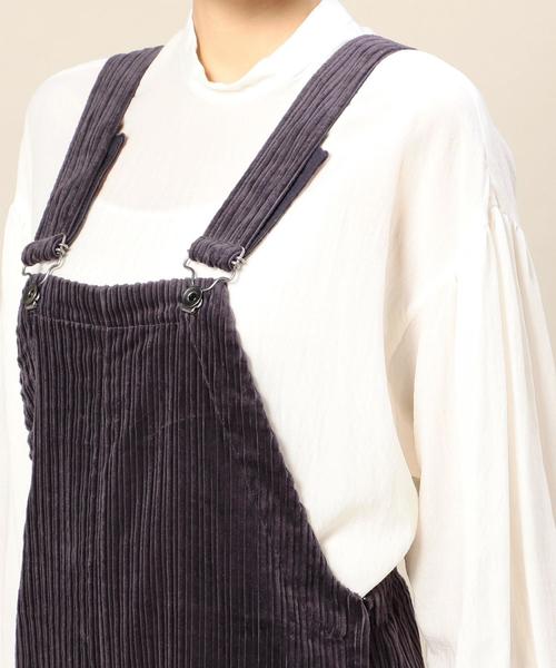 BEAUTY&YOUTH UNITED ARROWS（ビューティーアンドユースユナイテッドアローズ）の「BY コーデュロイオーバーオール ◆（サロペット/オーバーオール・レディース・マスタード/ネイビー・SMALL/MEDIUM）」の9枚目の写真
