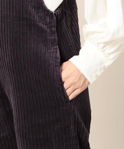 BEAUTY&YOUTH UNITED ARROWS（ビューティーアンドユースユナイテッドアローズ）の「BY コーデュロイオーバーオール ◆（サロペット/オーバーオール・レディース・マスタード/ネイビー・SMALL/MEDIUM）」の10枚目の写真