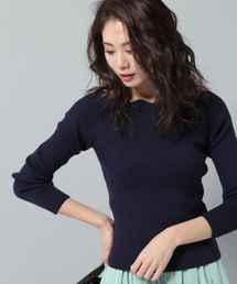 Andemiu | スカラリブニットプルオーバーＬ／Ｓ779252(ニット/セーター)