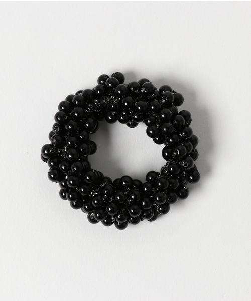 ma chere Cosette?(マシェールコゼット)の「パールじゃらヘアゴム(ヘアゴム・レディース・ブラック/ネイビー/ワイン/ゴールド/ブロンズ/ホワイト/アイボリー/グレー/ベージュ/ゴールド系その他/チョコ・FREE)」の22枚目の写真