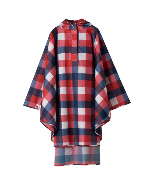 Wpc.（ダブリュピーシー）の「Wpc. ポンチョ（レインコート/ポンチョ・レディース・ドット/ホワイト系その他/イエロー系その他/ブルー系その他/ホワイト/カラフル/ネイビー/ホワイト×ブルー/ライトブルー/ホワイト系その他2/チェック/グレー/ブラック/イエロー/ブルー系その他3/マルチ/ブルー系その他2/オフホワイト/ブルー系その他4/ブルー系その他5/ピンク系その他/イエロー系その他2・FREE）」の22枚目の写真