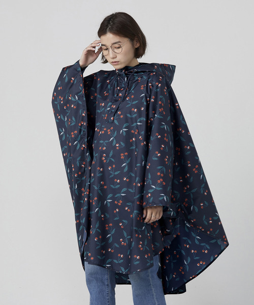 Wpc.（ダブリュピーシー）の「Wpc. ポンチョ（レインコート/ポンチョ・レディース・ドット/ホワイト系その他/イエロー系その他/ブルー系その他/ホワイト/カラフル/ネイビー/ホワイト×ブルー/ライトブルー/ホワイト系その他2/チェック/グレー/ブラック/イエロー/ブルー系その他3/マルチ/ブルー系その他2/オフホワイト/ブルー系その他4/ブルー系その他5/ピンク系その他/イエロー系その他2・FREE）」の13枚目の写真