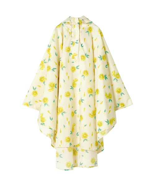 Wpc.（ダブリュピーシー）の「Wpc. ポンチョ（レインコート/ポンチョ・レディース・ドット/ホワイト系その他/イエロー系その他/ブルー系その他/ホワイト/カラフル/ネイビー/ホワイト×ブルー/ライトブルー/ホワイト系その他2/チェック/グレー/ブラック/イエロー/ブルー系その他3/マルチ/ブルー系その他2/オフホワイト/ブルー系その他4/ブルー系その他5/ピンク系その他/イエロー系その他2・FREE）」の18枚目の写真