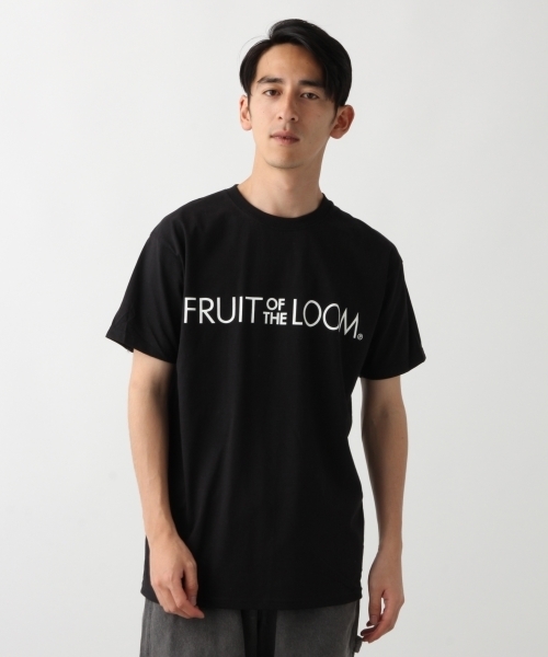 RAGEBLUE（レイジブルー）の「【FRUIT OF THE LOOM/フルーツオブザルーム】プリントTシャツ/793351（Tシャツ/カットソー・メンズ・ホワイト/ブラック/オフホワイト/ベージュ/ブラック系その他/その他4・MEDIUM/SMALL/LARGE）」の5枚目の写真