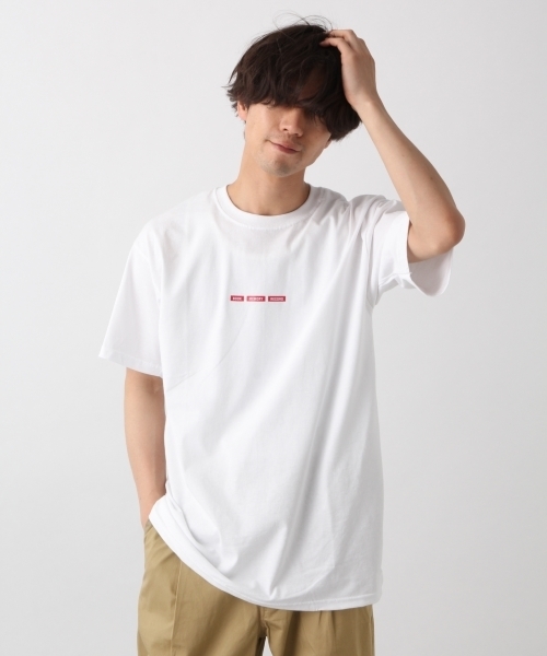 RAGEBLUE（レイジブルー）の「【FRUIT OF THE LOOM/フルーツオブザルーム】プリントTシャツ/793351（Tシャツ/カットソー・メンズ・ホワイト/ブラック/オフホワイト/ベージュ/ブラック系その他/その他4・MEDIUM/SMALL/LARGE）」の2枚目の写真