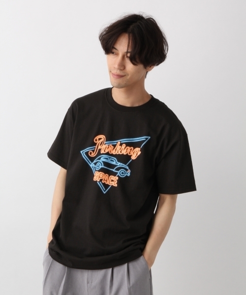 RAGEBLUE（レイジブルー）の「【FRUIT OF THE LOOM/フルーツオブザルーム】プリントTシャツ/793351（Tシャツ/カットソー・メンズ・ホワイト/ブラック/オフホワイト/ベージュ/ブラック系その他/その他4・MEDIUM/SMALL/LARGE）」の4枚目の写真