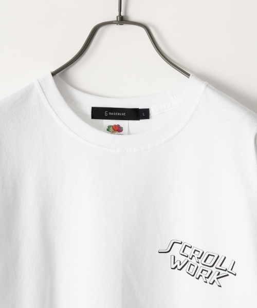 RAGEBLUE（レイジブルー）の「【FRUIT OF THE LOOM/フルーツオブザルーム】プリントTシャツ/793351（Tシャツ/カットソー・メンズ・ホワイト/ブラック/オフホワイト/ベージュ/ブラック系その他/その他4・MEDIUM/SMALL/LARGE）」の12枚目の写真