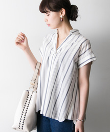 URBAN RESEARCH | スキッパーチュニック(フレンチスリーブ)(シャツ/ブラウス)