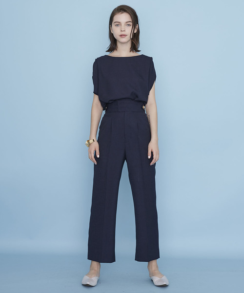 UNITED TOKYO（ユナイテッドトウキョウ）の「リネンライクタックブラウス（シャツ/ブラウス・レディース・ベージュ/グリーン/ネイビー・1）」の12枚目の写真