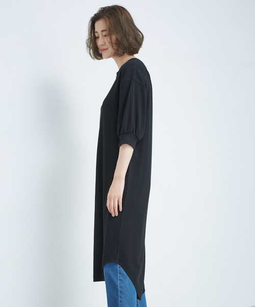 ROPE' PICNIC(ロペピクニック)の「ワッフルドルマンワンピース(ワンピース・レディース・ホワイト/ブラック・38)」の19枚目の写真