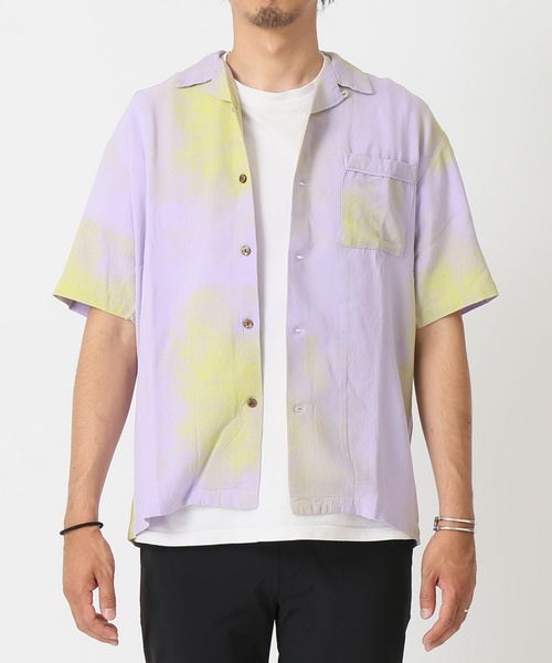 relume JOURNAL STANDARD ジャーナル スタンドカラーシャツ 追加》ハイカウントコットンスタンドカラー2way（シャツ