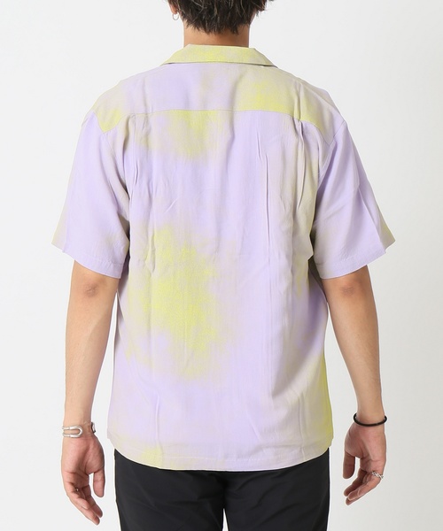 JOURNAL STANDARD relume（ジャーナルスタンダード　レリューム）の「フェードプリント オープンカラーシャツ#（シャツ/ブラウス・メンズ・ブラック/グリーン系その他/パープル系その他/ピンク系その他・M/L）」の20枚目の写真