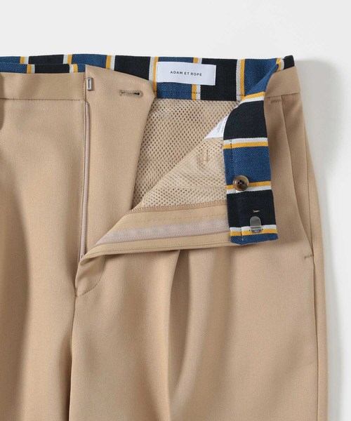 ADAM ET ROPE'（アダムエロペ）の「ツイルワンタッククロップドパンツ（その他パンツ・メンズ・ベージュ・M/L）」の7枚目の写真