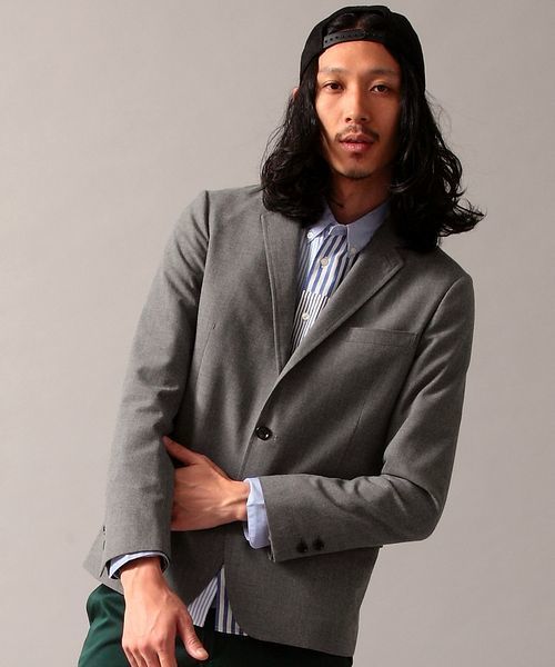 BEAUTY&YOUTH UNITED ARROWS（ビューティーアンドユースユナイテッドアローズ）の「by ＜定番＞裏地DOT ショートＪＫＴ◆（テーラードジャケット・メンズ・ブラック/ダークグレー/ネイビー/その他1・SMALL/MEDIUM/LARGE/X-LARGE）」の3枚目の写真