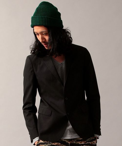 BEAUTY&YOUTH UNITED ARROWS（ビューティーアンドユースユナイテッドアローズ）の「by ＜定番＞裏地DOT ショートＪＫＴ◆（テーラードジャケット・メンズ・ブラック/ダークグレー/ネイビー/その他1・SMALL/MEDIUM/LARGE/X-LARGE）」の5枚目の写真