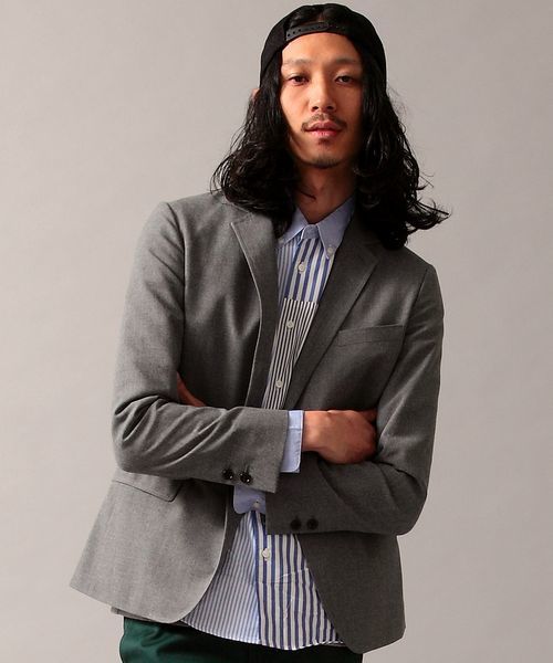 BEAUTY&YOUTH UNITED ARROWS（ビューティーアンドユースユナイテッドアローズ）の「by ＜定番＞裏地DOT ショートＪＫＴ◆（テーラードジャケット・メンズ・ブラック/ダークグレー/ネイビー/その他1・SMALL/MEDIUM/LARGE/X-LARGE）」の6枚目の写真