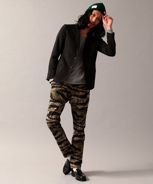 BEAUTY&YOUTH UNITED ARROWS（ビューティーアンドユースユナイテッドアローズ）の「by ＜定番＞裏地DOT ショートＪＫＴ◆（テーラードジャケット・メンズ・ブラック/ダークグレー/ネイビー/その他1・SMALL/MEDIUM/LARGE/X-LARGE）」の9枚目の写真