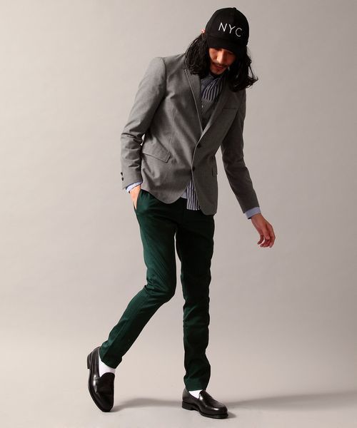 BEAUTY&YOUTH UNITED ARROWS（ビューティーアンドユースユナイテッドアローズ）の「by ＜定番＞裏地DOT ショートＪＫＴ◆（テーラードジャケット・メンズ・ブラック/ダークグレー/ネイビー/その他1・SMALL/MEDIUM/LARGE/X-LARGE）」の10枚目の写真