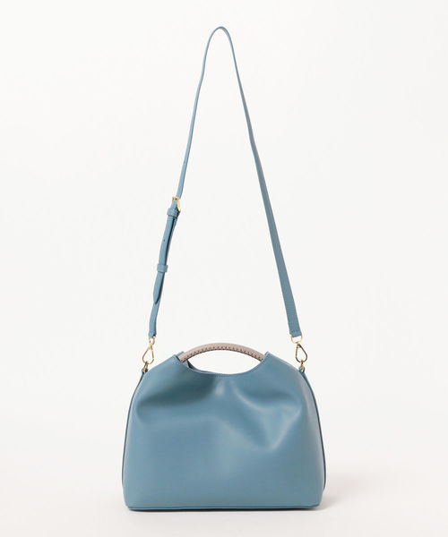 Demi-Luxe BEAMS（デミルクス ビームス）の「elleme / 別注 RAISIN ショルダーバッグ（ショルダーバッグ・レディース・ブラウン系その他4/ブルー系その他2・ONE SIZE）」の19枚目の写真