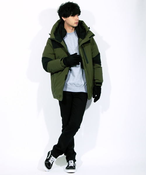 8(eight)(エイト)の「メルトン フリース 手袋 グローブ(手袋・メンズ・ブラック/ネイビー/グレー/ワイン/ブラウン・FREE)」の7枚目の写真