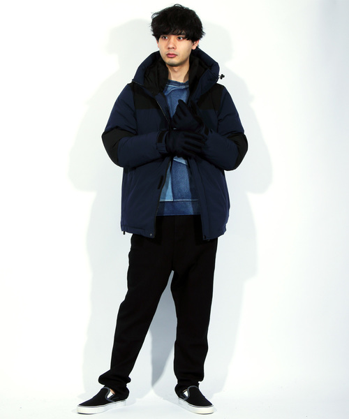 8(eight)(エイト)の「メルトン フリース 手袋 グローブ(手袋・メンズ・ブラック/ネイビー/グレー/ワイン/ブラウン・FREE)」の12枚目の写真